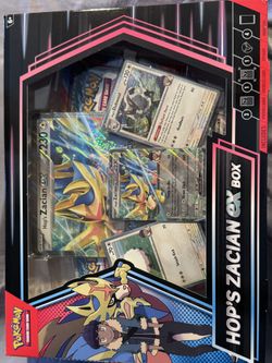 Pokemon - Hop’s Zacian EX Box