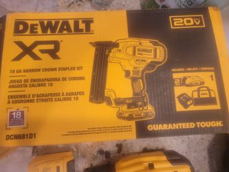DEWALT DCN681D1 20V MAX XR 18 GA