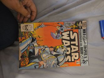 Classic retro mint star wars comic book