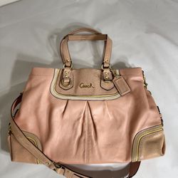 Coach Ashley Spectator Exotic Leather Carryall Bag Shoulder Bag Handbags