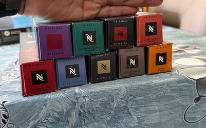 Nespresso Coffee Pods Box qty 10 NEW