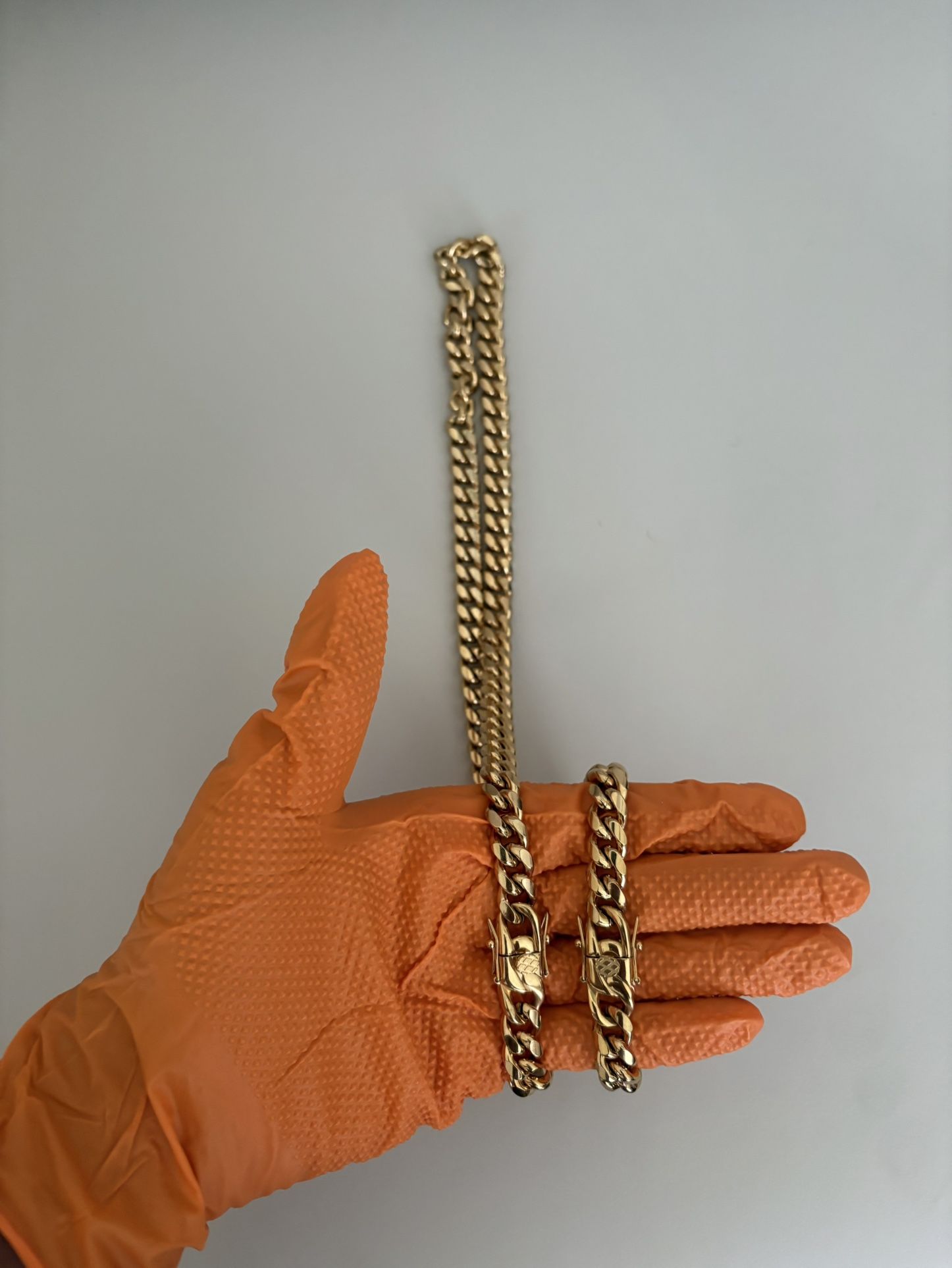 Miami Cuban Link Bracelet & Necklace 