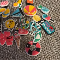 Summer Croc Charms 
