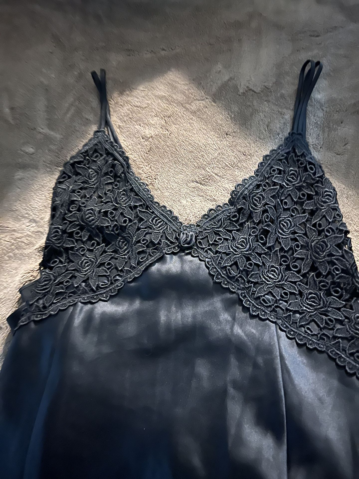 Long Black Nightgown New- Size S.