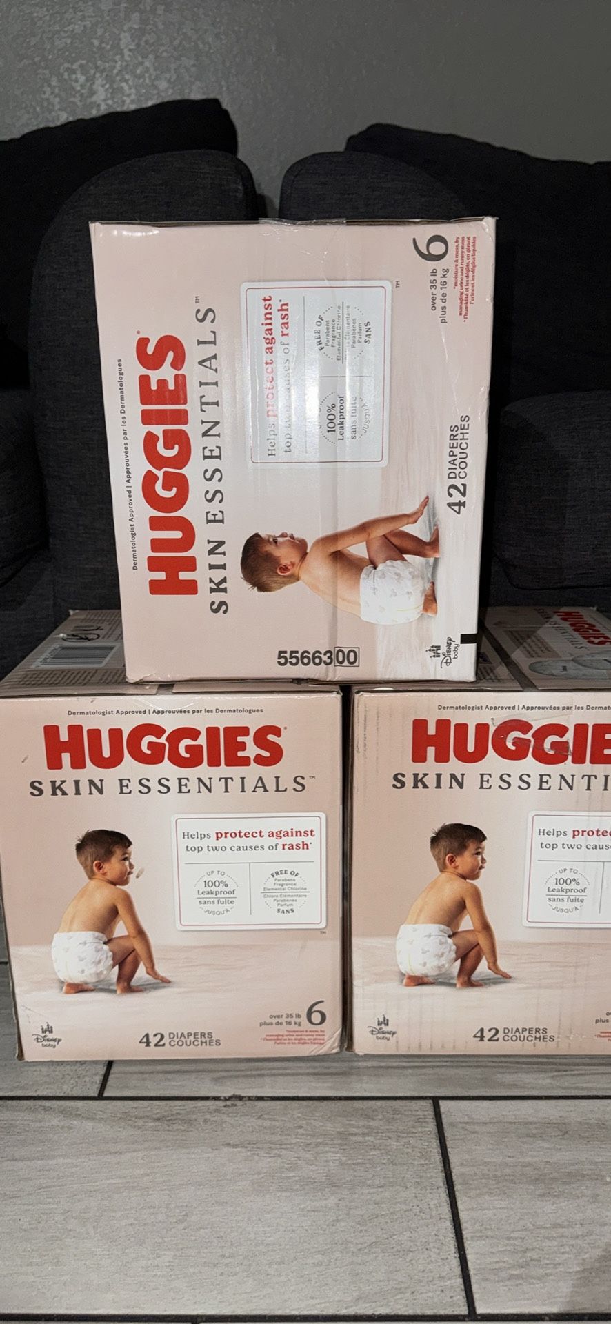 Huggies Skin Essentials Size 6