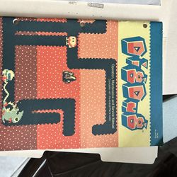 Dig Dug Arcade Game Manual And Schematics 