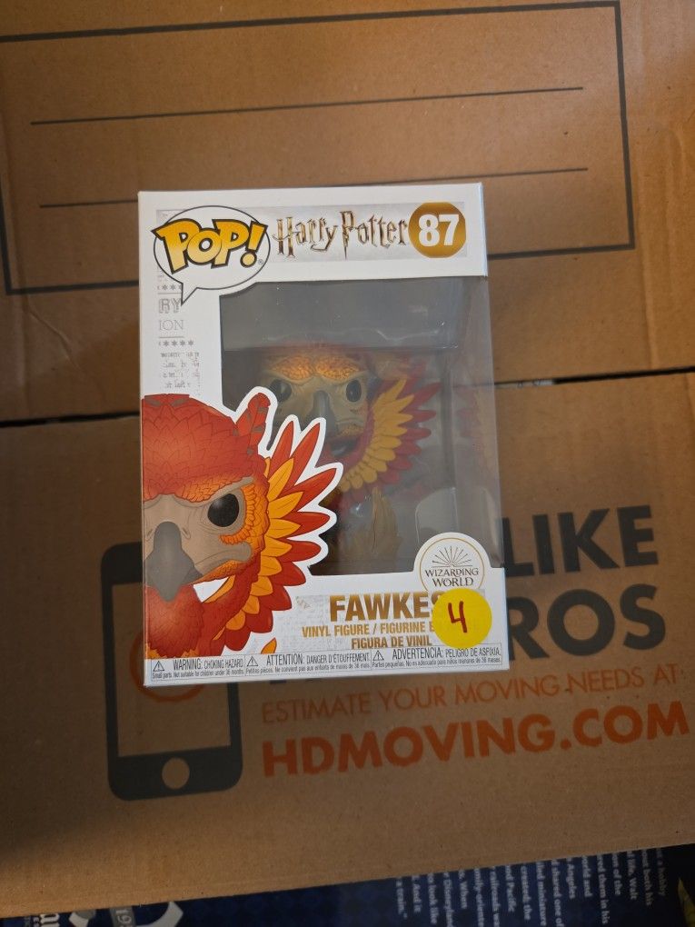 Funko Pop 87 Harry Potter Fawkes