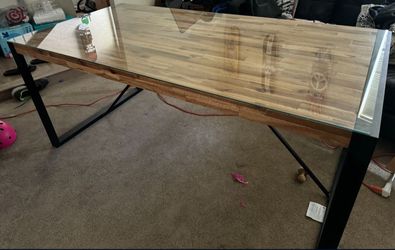 Glass Top Table