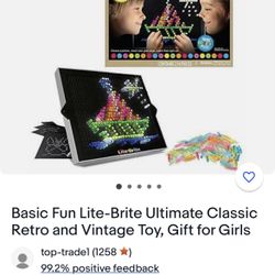 Lite Brite Game 