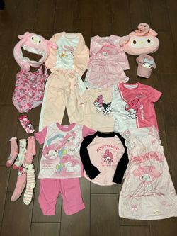 My melody 7 years old clothes and accessories