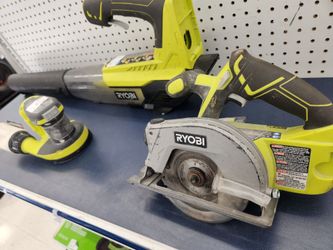 Ryobi 3 PC Set Blower Sander Saw 