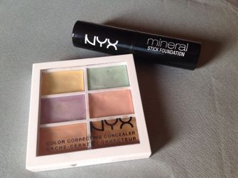 NYX CONCEALER AND FOUNDATION