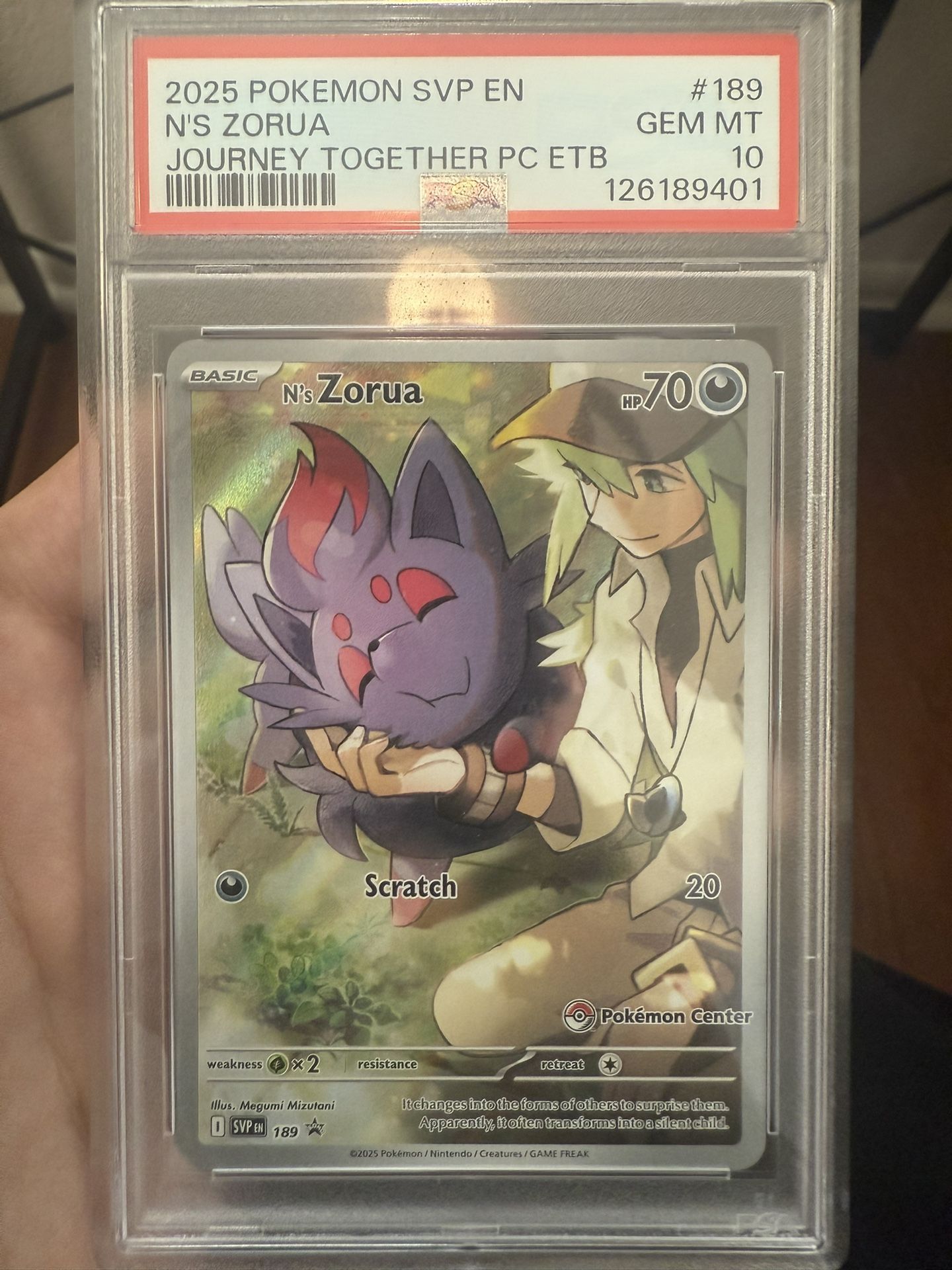 LFT Psa 10 Pc Promo N’s Zorua