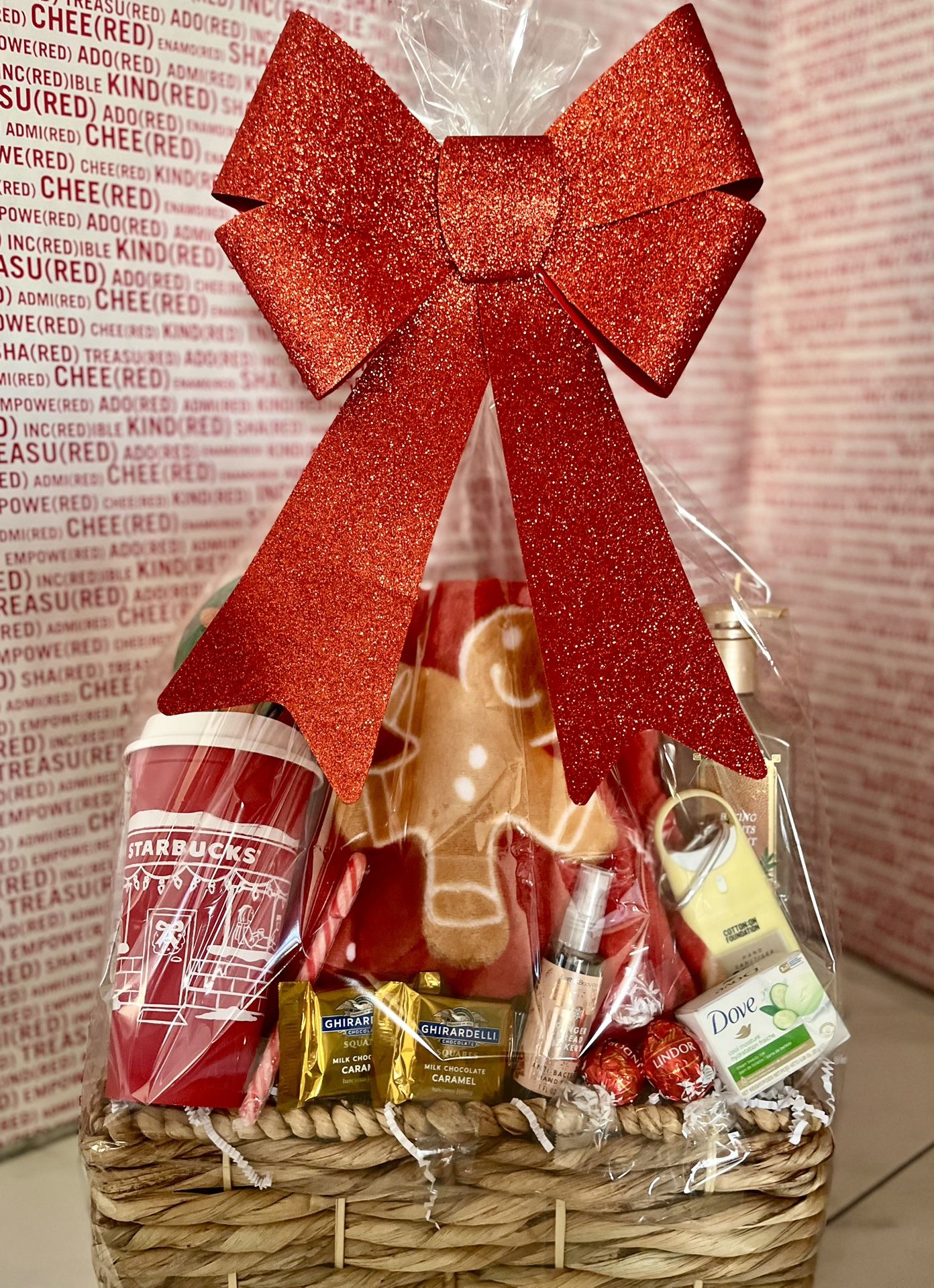 Holiday Gingerbread Gift basket