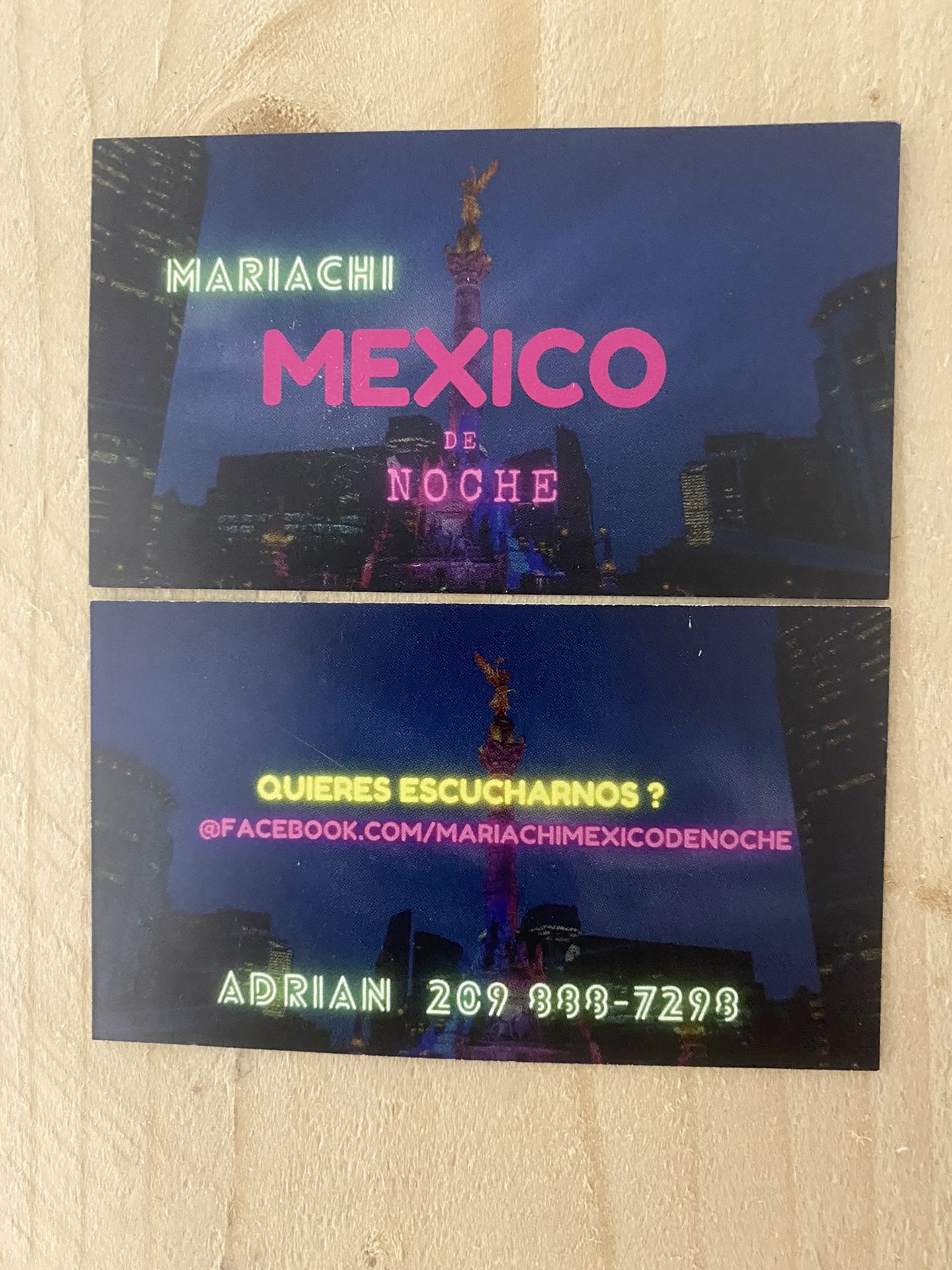 Mariachi Mexico de noche
