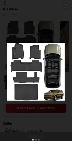 Chevy Suburban Floor mats NEW 2021 TO 2026