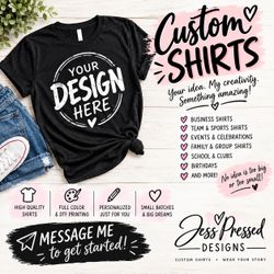 Custom shirts