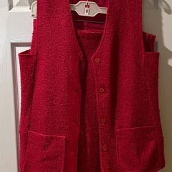 Vintage Pink 2 Piece Suit 