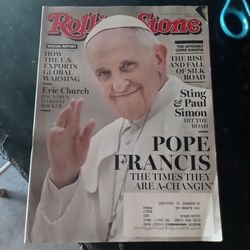 Rolling Stone 1202 * POPE FRANCIS - David Crosby - Steve McQueen - Silk Road