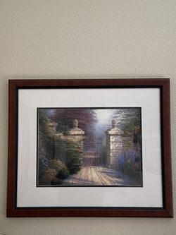 “The Open Gate” Thomas Kinkade