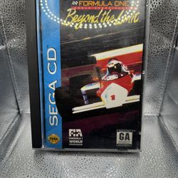 Formula One: Beyond the Limit – Sega CD – Complete