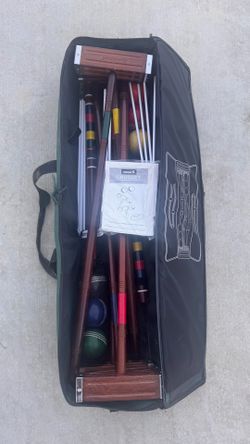 Sportsman Croquet Set-Complete with Carry Bag