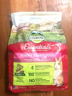 Oxbow Essentials Young Rabbit Food 5 lb