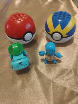 2 Small Pokemon Toys
