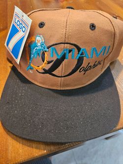 Unused Logo 7 1993 Miami Dolphins hat