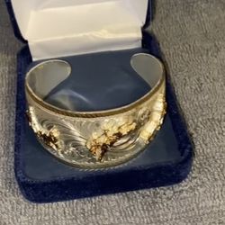 Montana Silversmiths Gold Cuff Bracelet