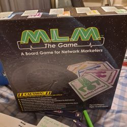 MLM The Game (A Board Game For Network Marketers) -$6.00
