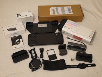 2TB LCD Steam Deck with JSAUX Case & Accessories