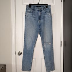 J brand Faded Light Blue Women Straight Jeans 