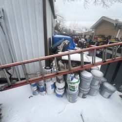 28 foot fiberglass extension ladder