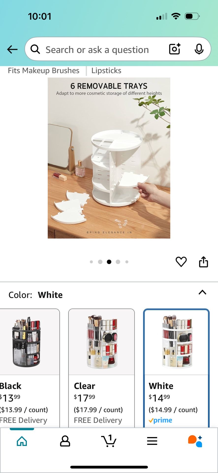 Makeup Organizer