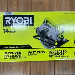 RYOBI 14 Amp 7-1/4 in. Circular Saw with Laser