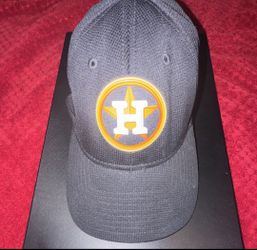 ASTROS New Era 39thirty Houston Texas Baseball Hat Cap Small/Medium