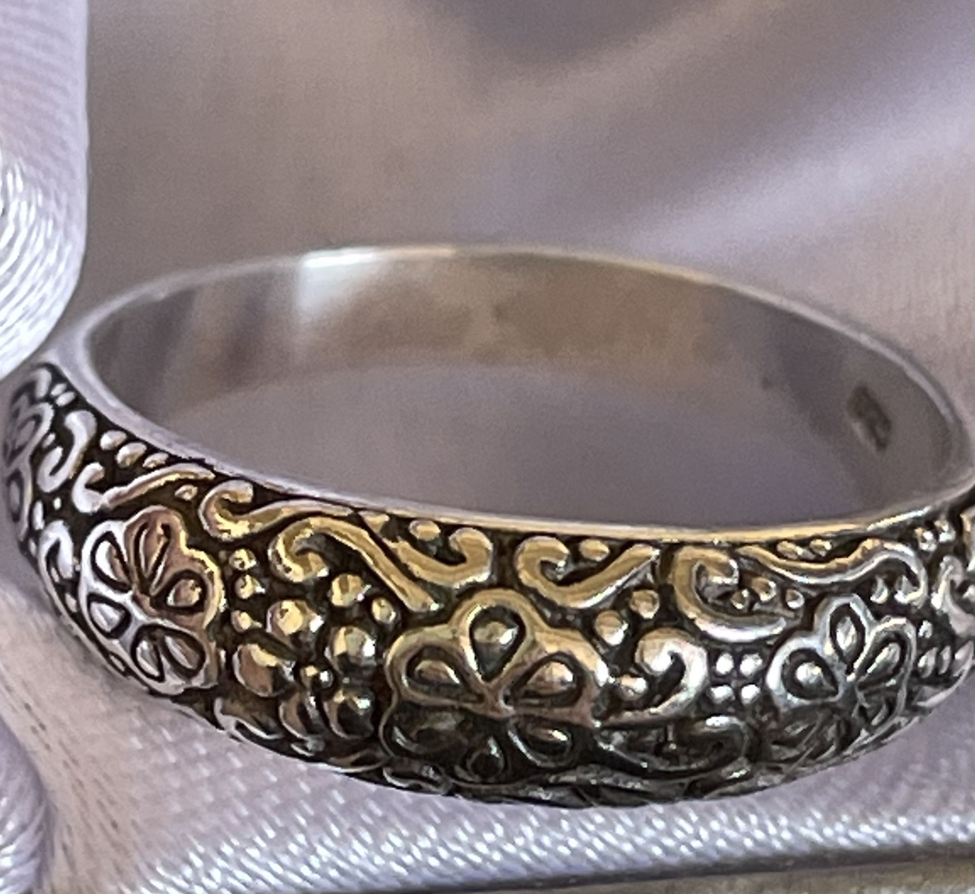 Sterling Silver Spinner and Band Rings