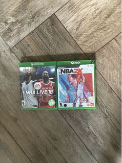 XBOX NBA 2K & NBA Live Games