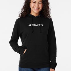 Alphalete Women’s Hoodie Small Black Long Sleeve Active Casual Gym Sweatshirt