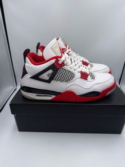 🔥 Air Jordan 4 Retro “Fire Red”  📏 Size 11.5