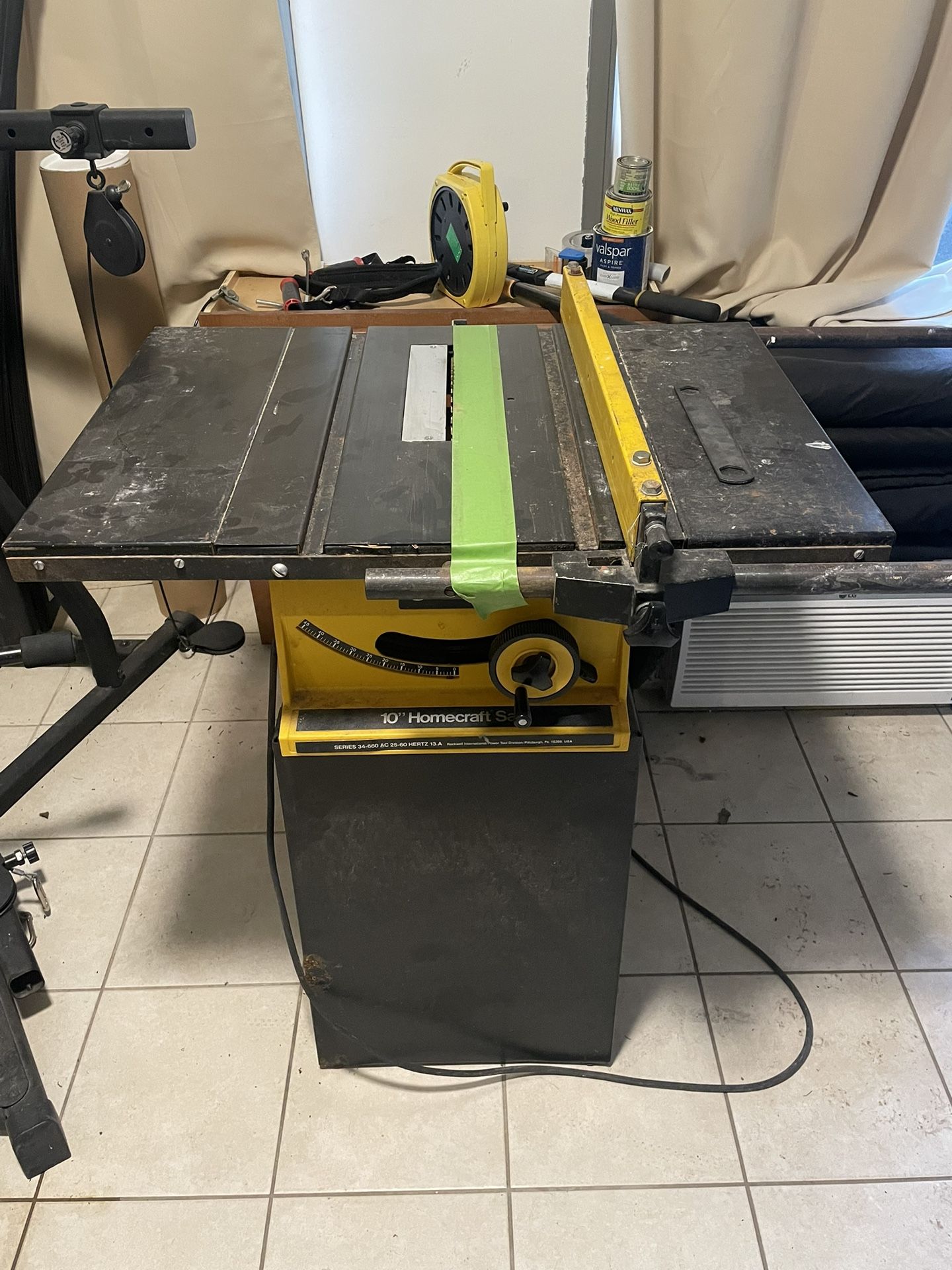 Rockwell 10” Table Saw