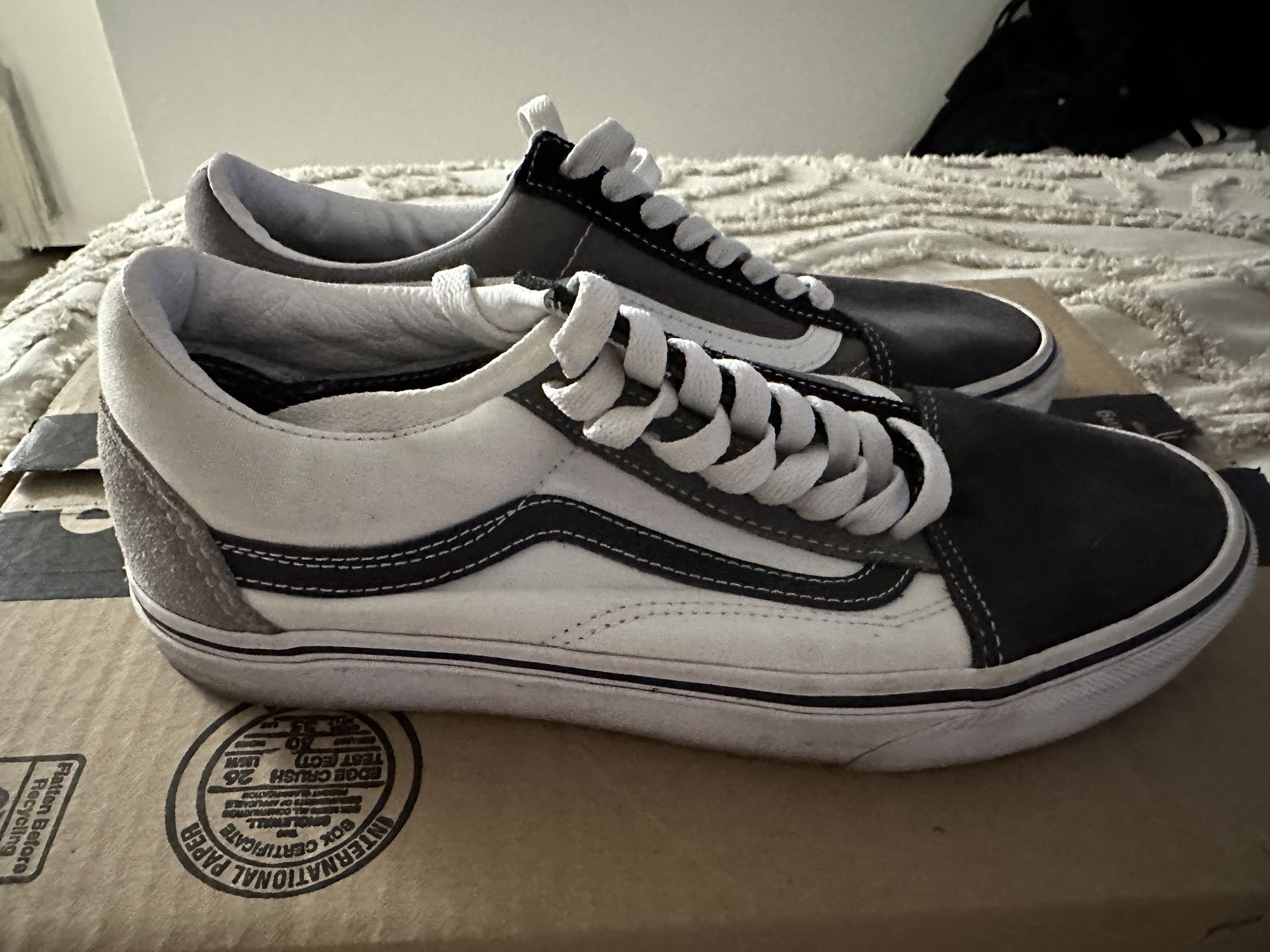 VANS OLD SKOOL BLACK WHITE GRAY