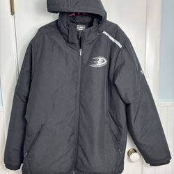 Anaheim Ducks Fanatics NHL Pro Authentics Winter Jacket Men's Size XL   