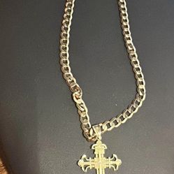 14k Chain  And Pendant 