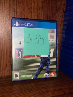 Very Clean PlayStation ps4 ps5 video game pga 2k21 golf
