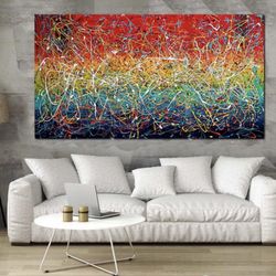 Jackson Pollock Style Art By Artist Maitreyii