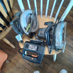 3 Working Power Saws All For $30
