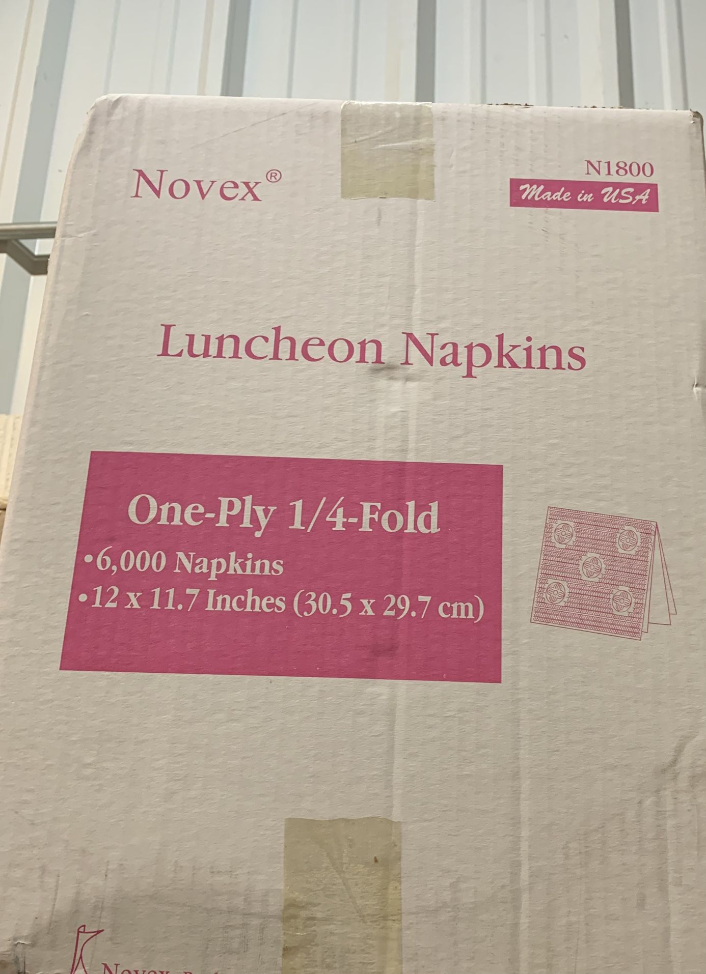 Box Of Luncheon Napkins