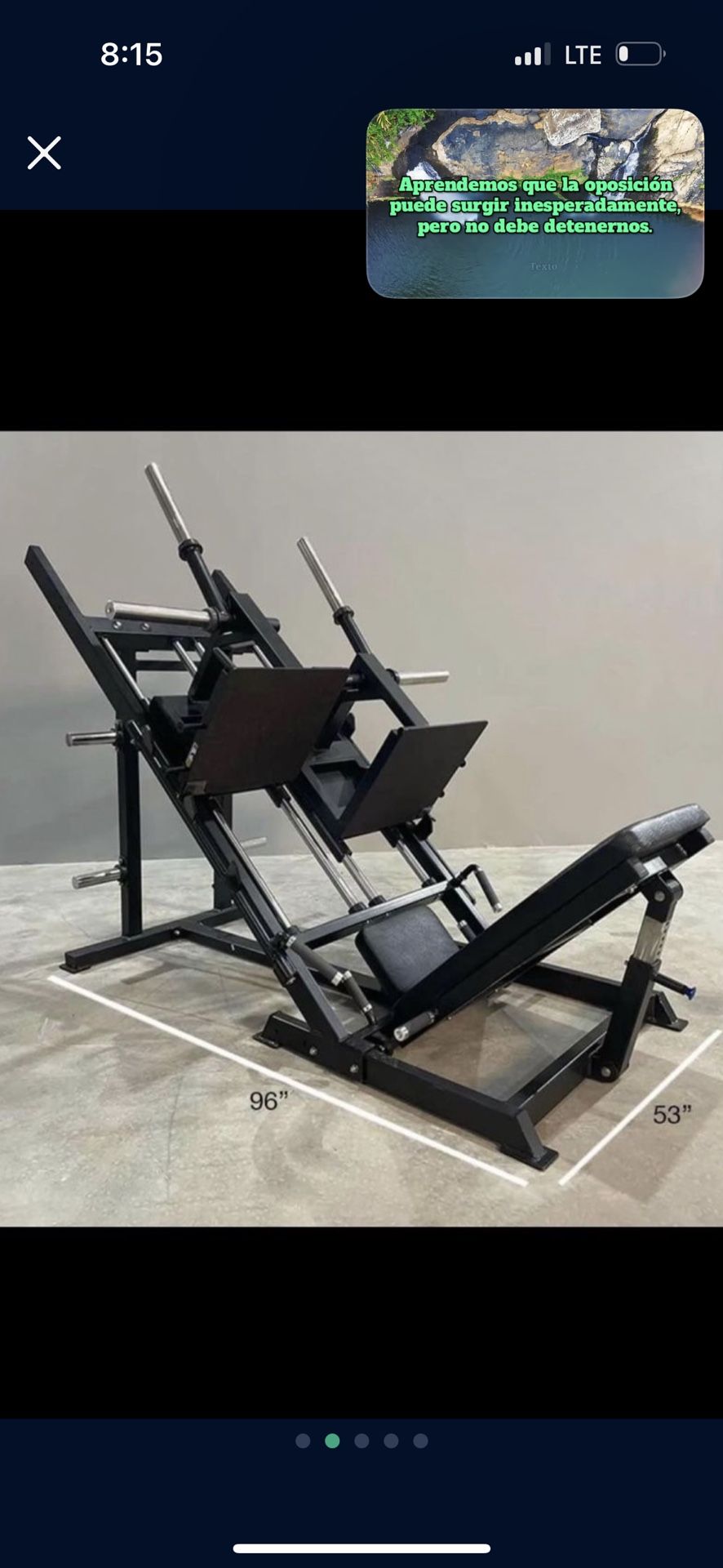 Brand New Fettle Fitness Iso Lateral Leg Press 